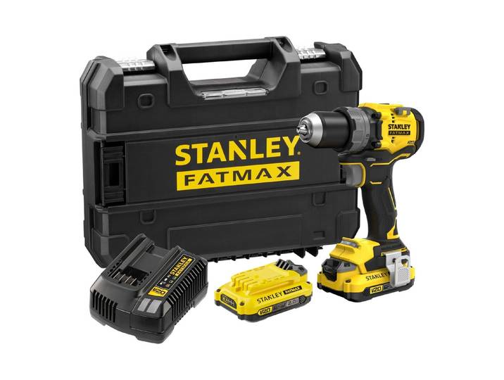 Stanley FatMax Akku-Bohrschrauber Pro-Stack Koffer 80Nm 18V 2Ah Kit