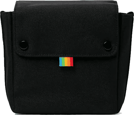 Funda cámara - Polaroid Now Spectrum, Poliéster, Para y Now+, Negro