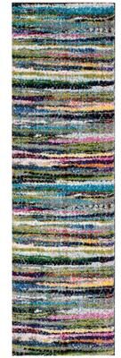 SAFAVIEH Fiesta Shag Nicolle Stripe Rug
