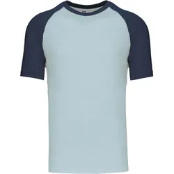 Kariban Unisex Baseball T-Shirt K330 ice/denim XL