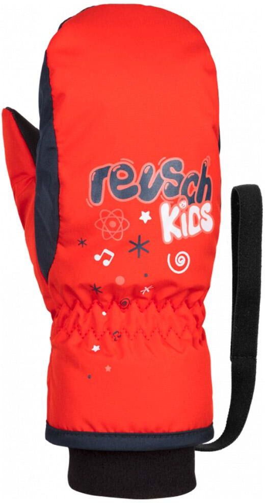 Reusch  - Kids Mitten Fire Red Dress Blue White - 1 - Moufles