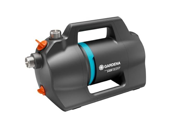 Gardena Gartenpumpe 5400 Silent Pumpen: 26% mehr Wasserdurchfluss bei gleichem Energieverbrauch im Vergleich zum Vorgänger-Modell*, Leise im Betrieb (09086-20)