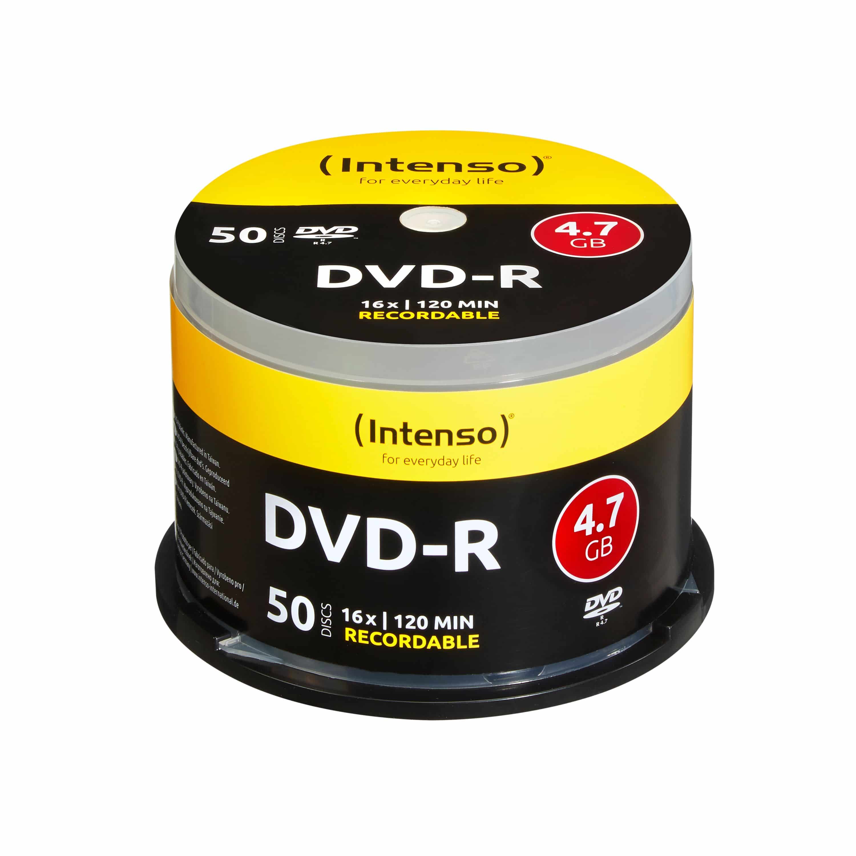 Intenso DVD-R 4.7GB, 16x 4101155