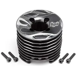 HPI F3.5 Pro Aluminium Heatsink Head Gunmetal (F3.5 Pro)