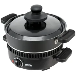 SILVA PK-M 800 Maroniofen mit Wendegrillplatte