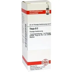 THUJA D 2 Dilution 20 ml