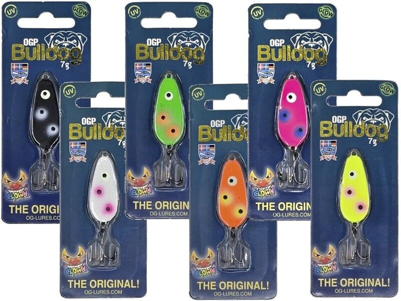 OG Lures Ogp Bulldog Clown Collection
