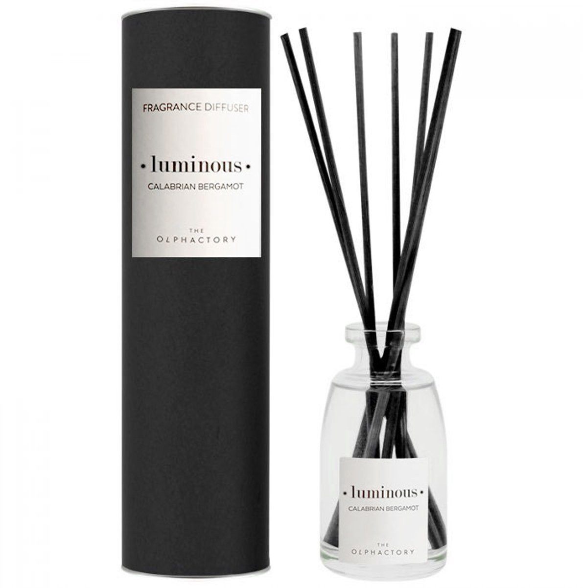 The Olphactory Luxe Geurstokjes Reed Diffuser Luminous Calabrian Bergamot 100 ml