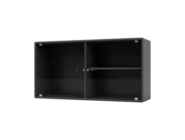 Montana Ripple I Vitrinenschrank 69,6x35,4x20 cm Anthracite