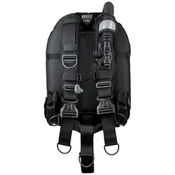 DIVE1 Scuba F.30 Jacket - Soft Backplate System - Schwarz
