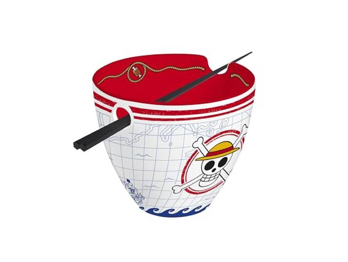 ONE PIECE - Ramen Bowl with chopsticks - \ Monkey D. Luffy