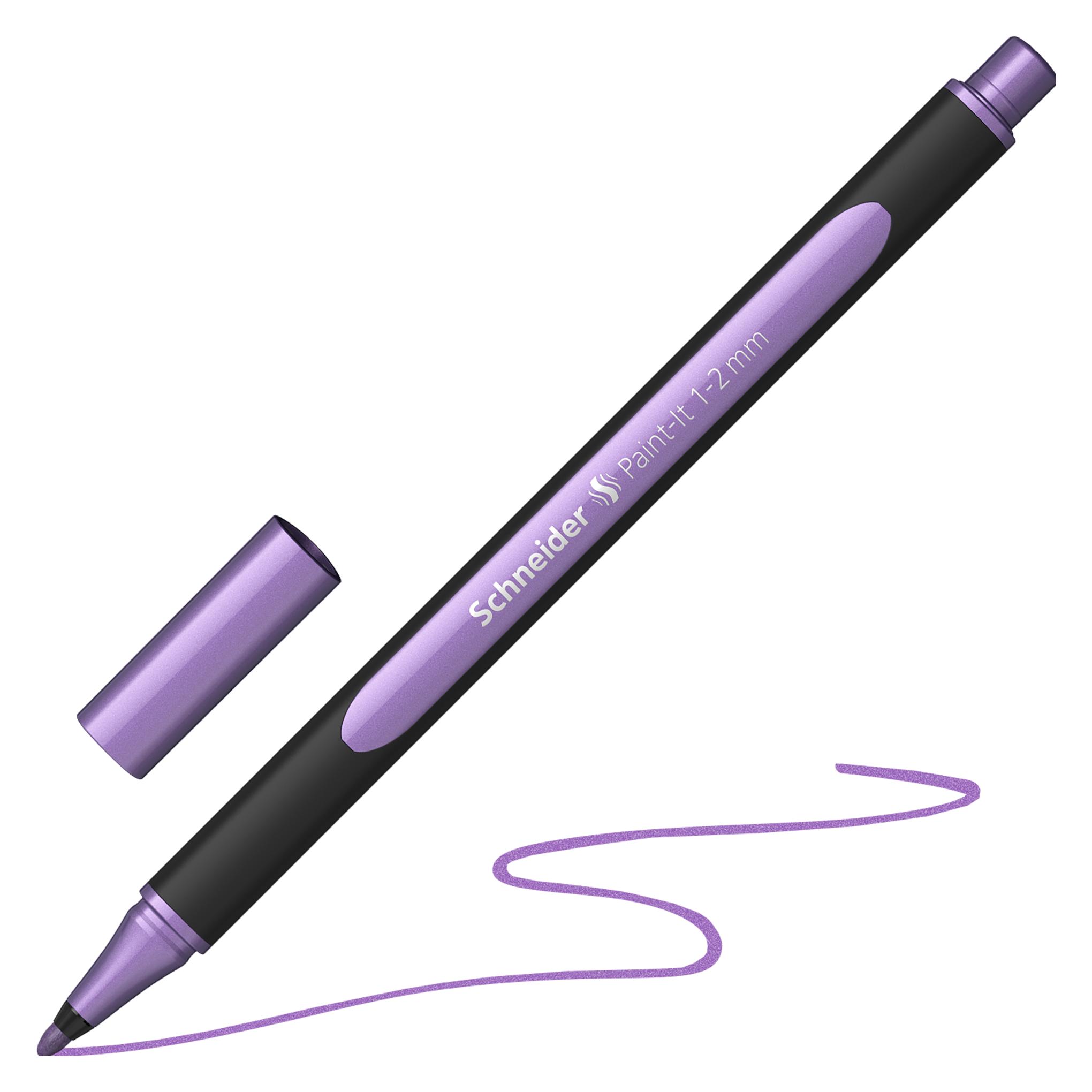 Schneider Fineliner Metallicliner Paint-it Frosted Violet (1x) (004641-140)
