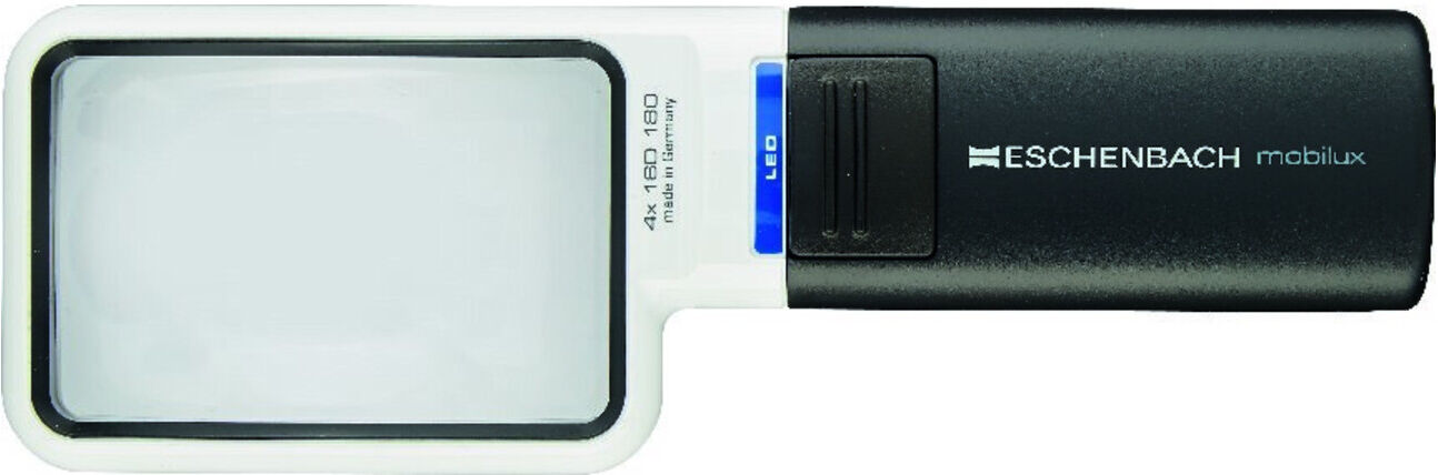 Eschenbach Handlupe 15117 LED Vergrößerungsfaktor 7x Ø35mm)