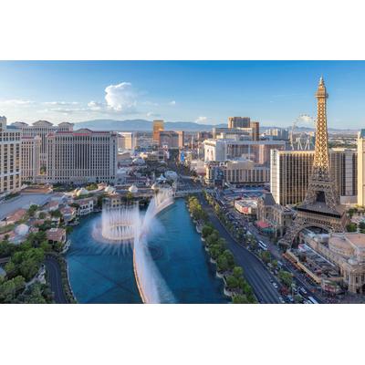 Fototapete PAPERMOON "Las Vegas", bunt, B:5m L:2,8m, Vlies, Tapeten