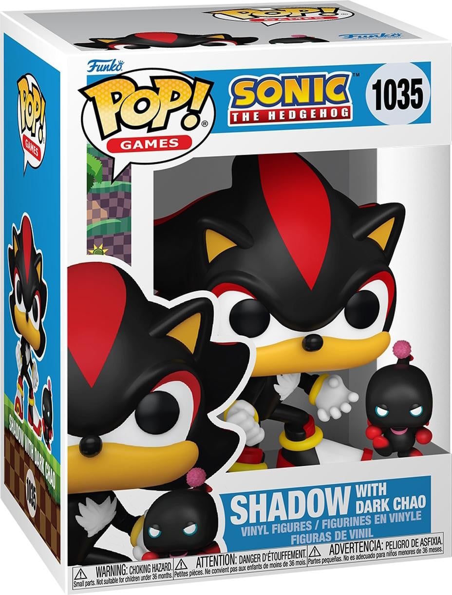 Funko Pop! Sonic The Hedgehog - Shadow met Dark Chao 1035