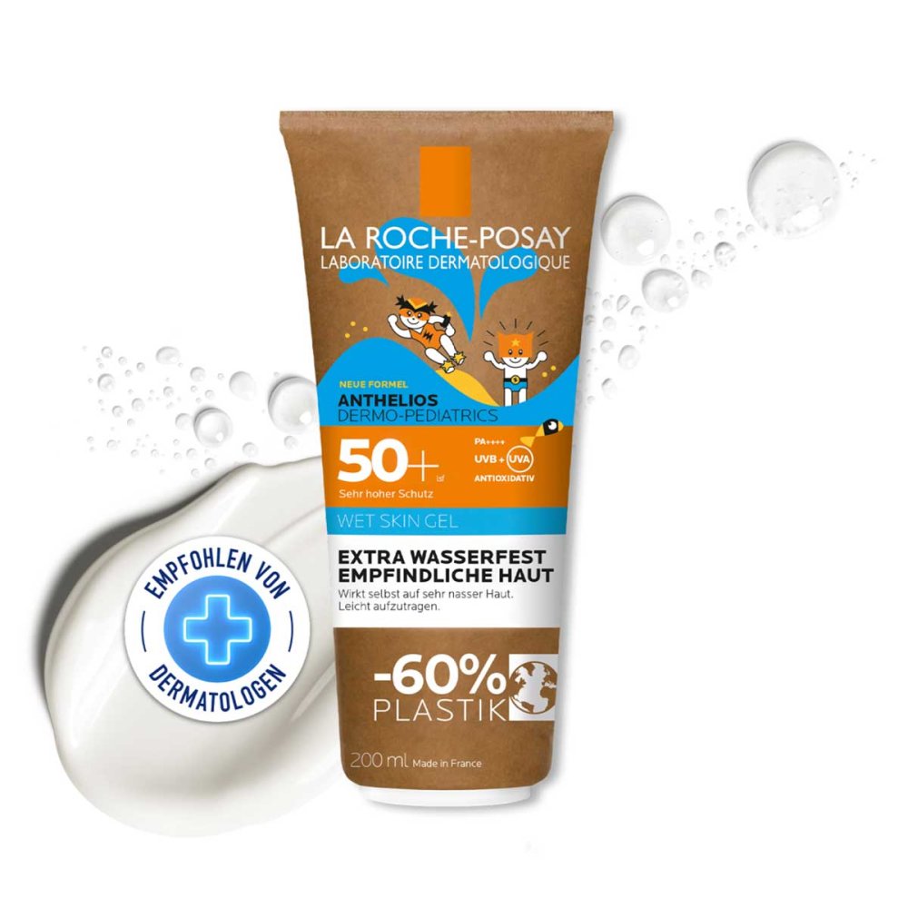 L'Oreal Deutschland GmbH Anthelios Dermo-Kids Wet Skin Gel LSF 50+ - Tube mit Pappe 18257691