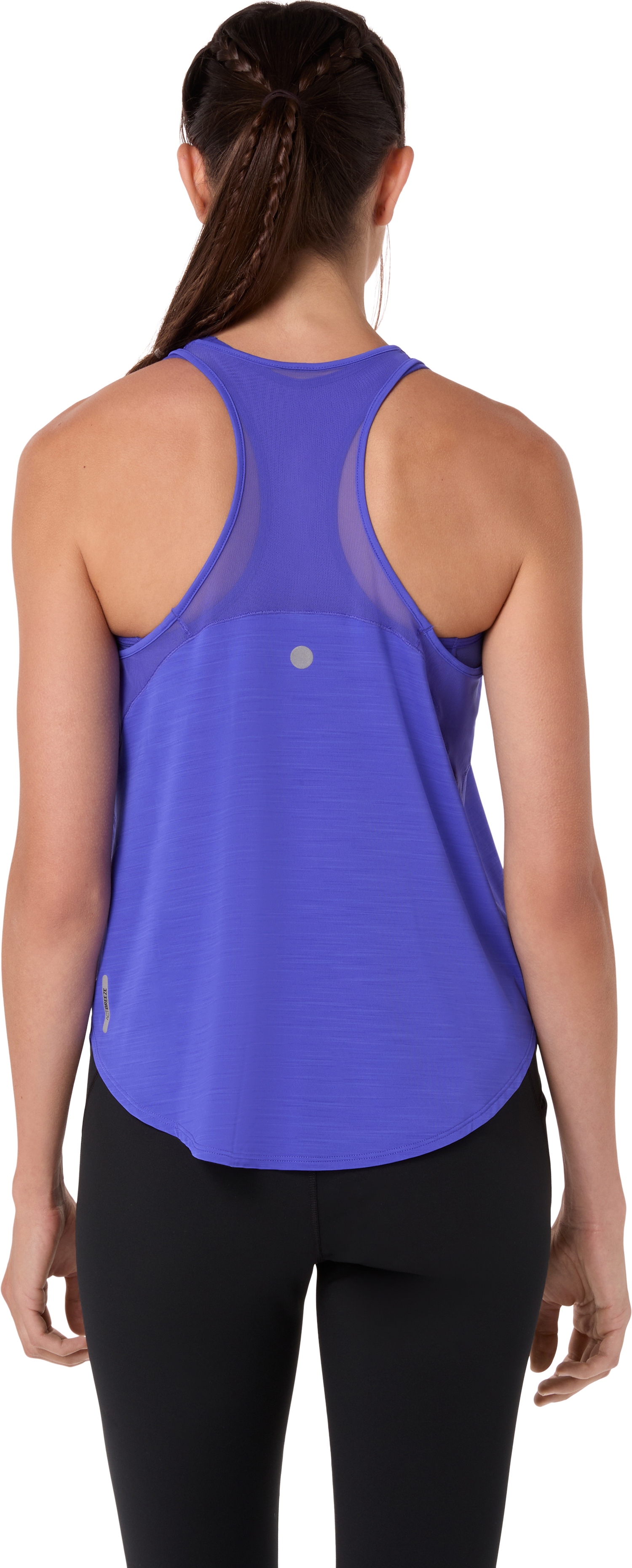 Lauftop ASICS "ROAD TANK", Damen, Gr. L, cobalt burst, Obermaterial: 94% Polyester, 6% Elasthan, Tops Lauftop cobalt burst L