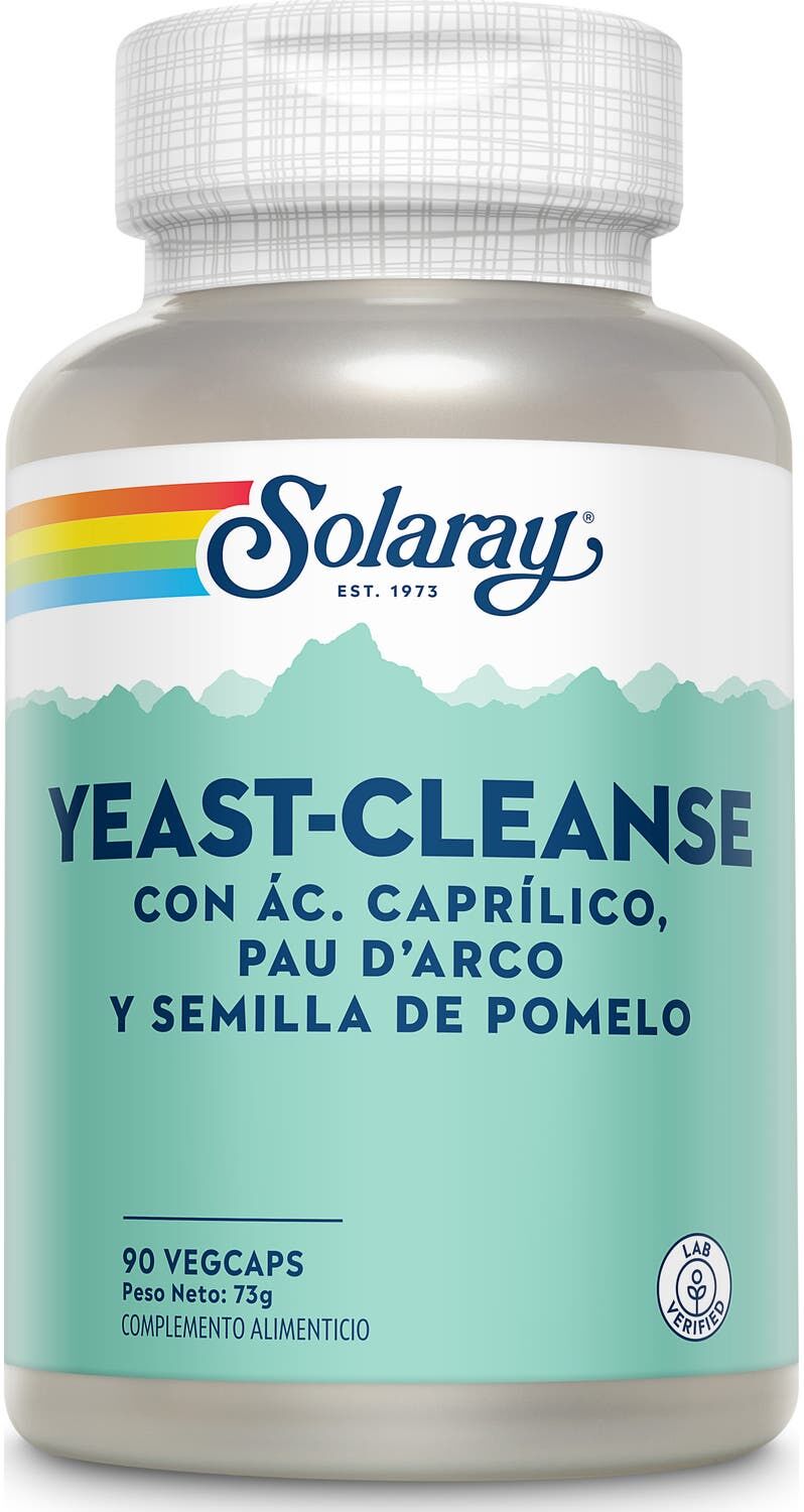 SOLARAY Yeast Cleanse 90cáps