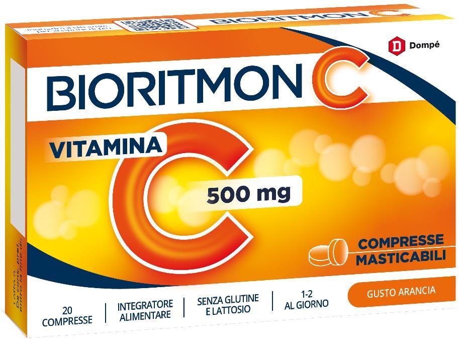 DOMPE' FARMACEUTICI SpA Bioritmon C Vitamina C 500 mg, 20 compresse