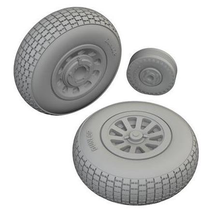 Eduard P-51D wheels block tread 2 1/72 (672371)