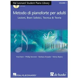Barbara Kreader, Metodo di pianoforte per adulti Volume 1 Klavier Buch + 2 CDs, Fachbücher