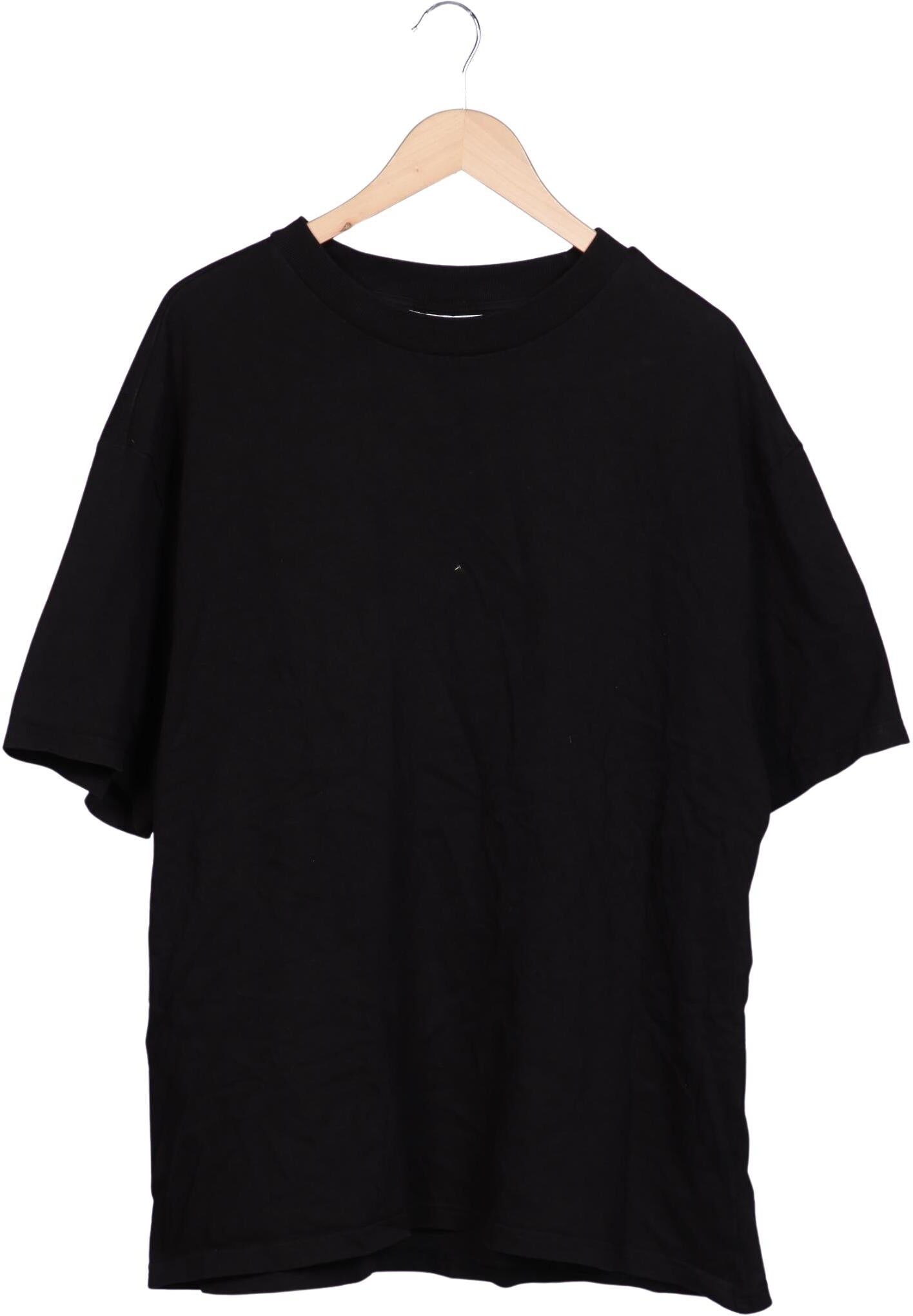 Weekday Herren T-Shirt, Schwarz, Gr. XL, Baumwolle - Second Hand