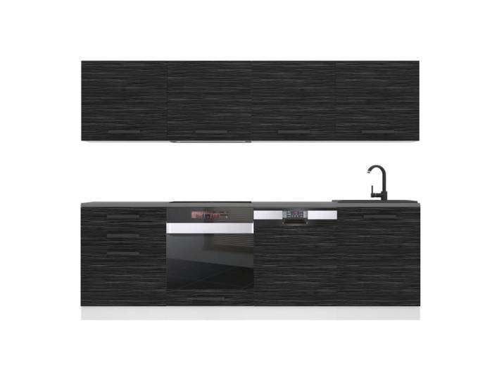 Cuisine Complète - B BELINI GROUP - ALICE - 240 cm - Ébène Royal - Design Contemporain