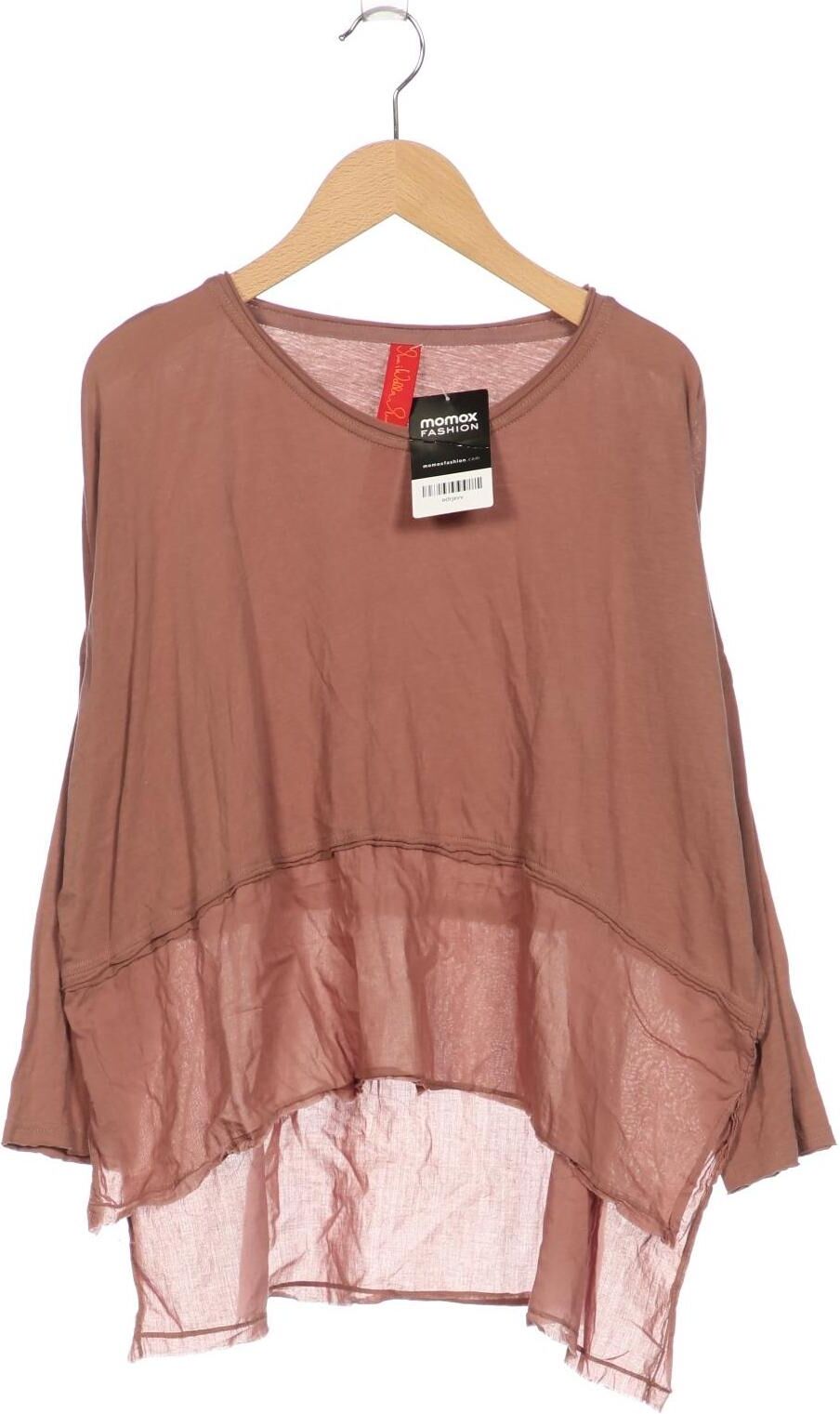 Ewa i Walla Damen Langarmshirt, Pink, Gr. S, Baumwolle - Second Hand