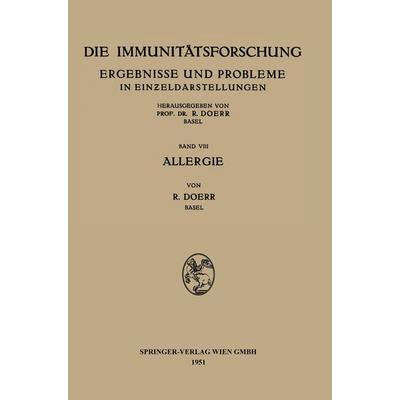 Allergie, Taschenbuch von Robert Doerr, Springer Berlin, 978-3-662-24582-8