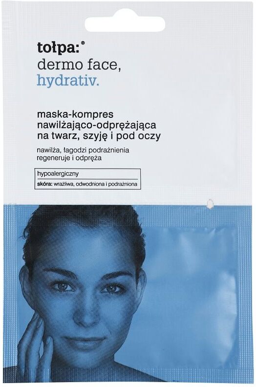 Tołpa Dermo Face Hydrativ Intense Hydrating Mask for the face and eye area 2x6 ml