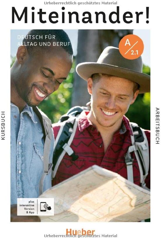 Franz Specht - Miteinander! Deutsch für Alltag und Beruf A2.1: Deutsch als Zweitsprache / Kurs- und Arbeitsbuch plus interaktive Version - Preis vom 14.10.2026 23:07:16 h
