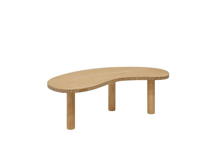 Table basse en bois marron 100x40cm