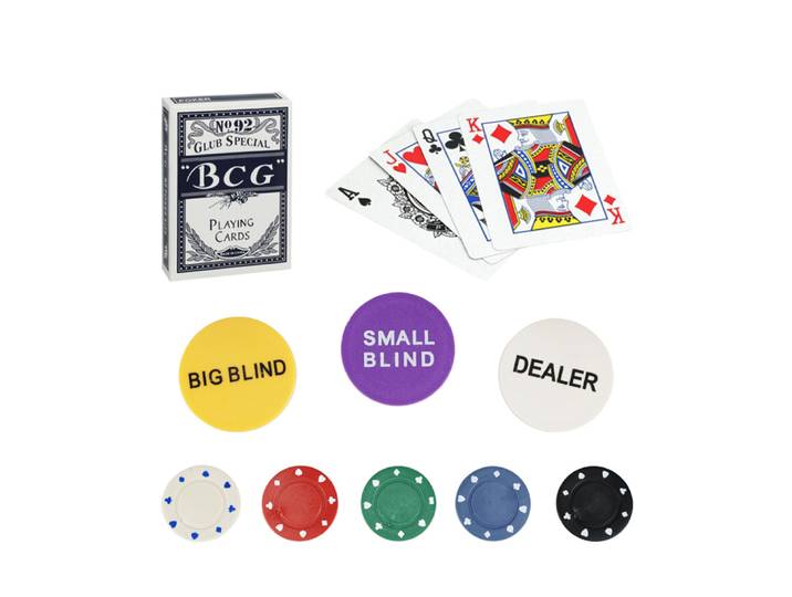 Pokerset mit 200 Chips