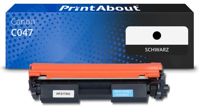 PrintAbout Toner kompatibel mit Canon C047 - Schwarz