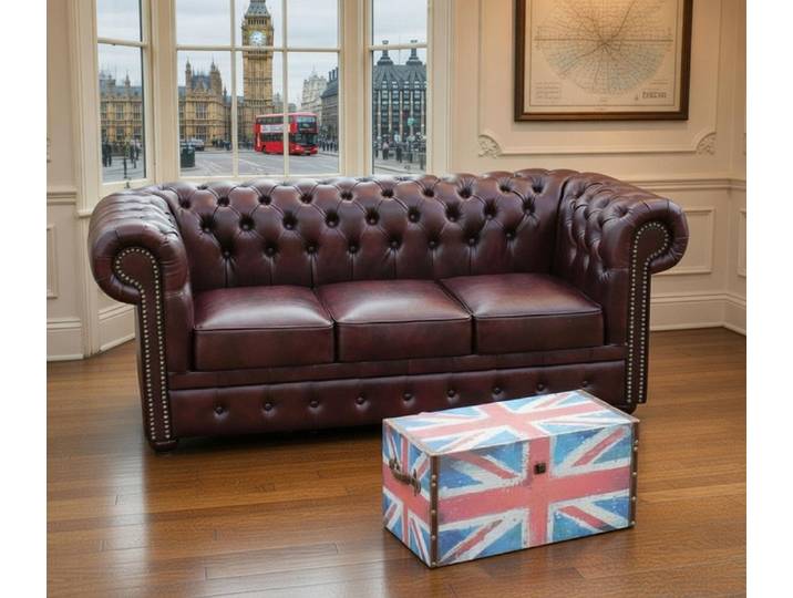 Xlmoebel Chesterfield-Sofa Chesterfield Sofa Couch Polster Klassische Garnitur, Sofa, Made in Europa