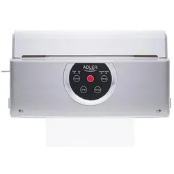 Adler Vakuumversiegler AD 4503, Vakuumiergerät, Grau, Weiss