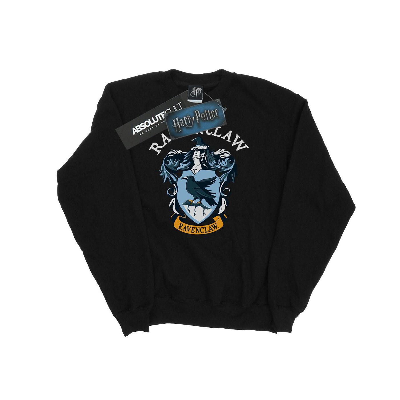 Harry Potter Meisjes Ravenclaw Sweatshirt (Zwart)