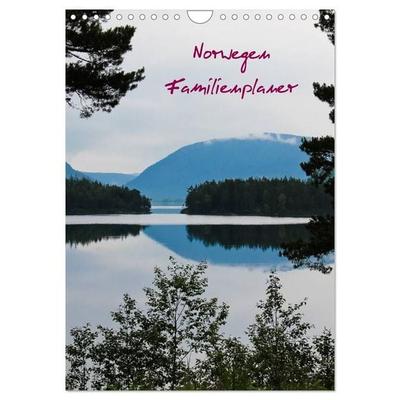 Familienplaner Norwegen (Wandkalender 2027 DIN A4 hoch), CALVENDO Monatskalender