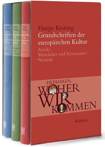 Hanjo Kesting - Grundschriften der europäischen Kultur: Erfahren, woher wir kommen - Preis vom 13.10.2026 11:25:28 h