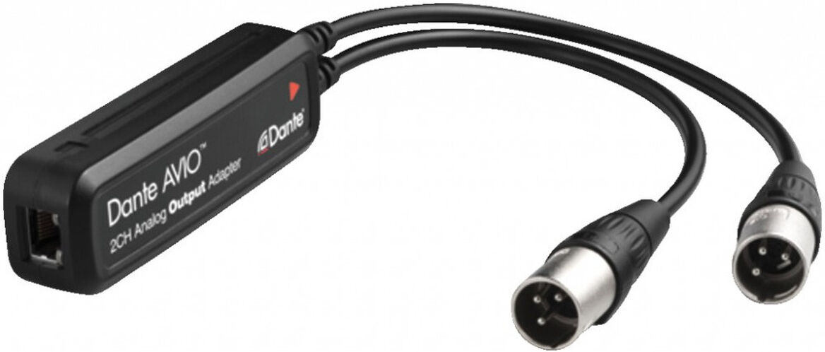 MONACOR Audinate Adp-Dao-0x2 Dante®-Avio-Analog-Output-Adapter