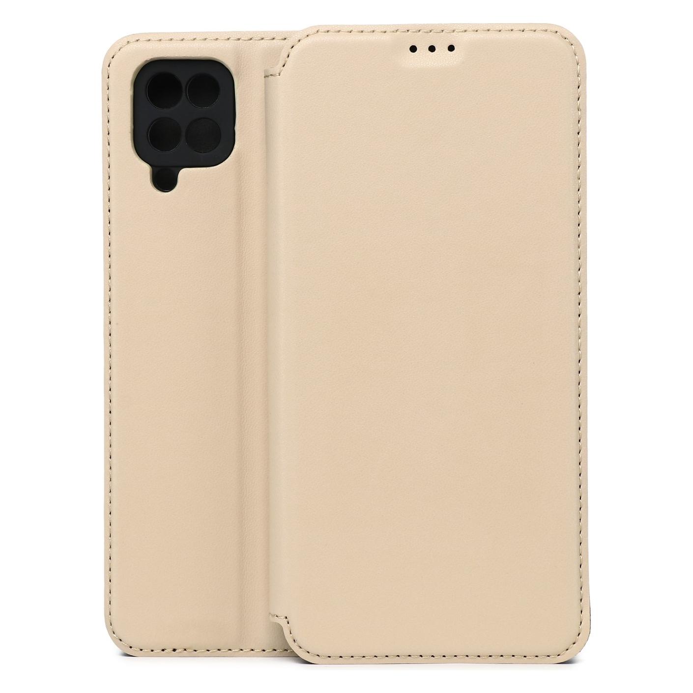 OEM Smart-Touch-Hülle für Samsung Galaxy A12 / M12, beige (Samsung Galaxy A12, Samsung Galaxy M12) (GSM278126)