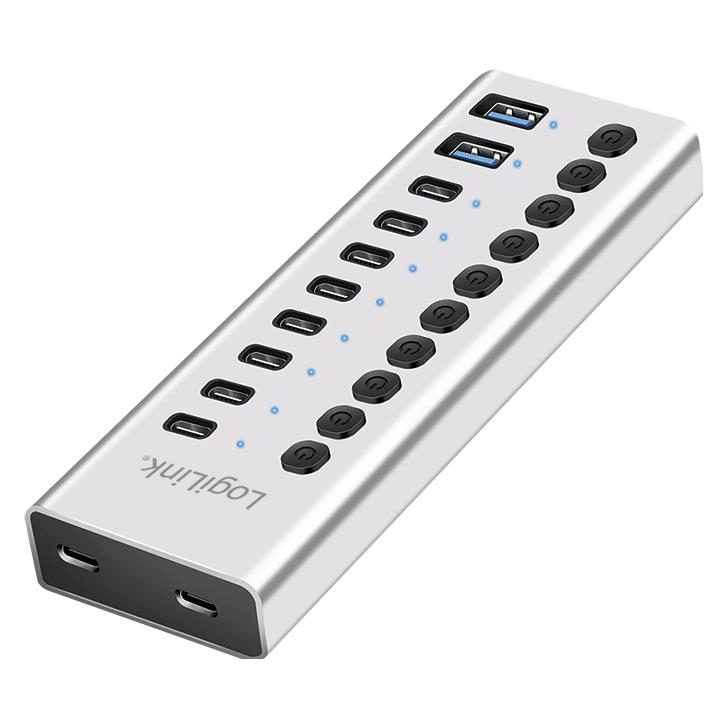 LogiLink Prüfen (USB-A, USB-C, 10 Ports) (UA0448)