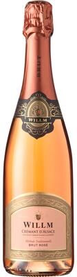 """Willm Cremant d'Alsace Brut Rose Champagne - France"""