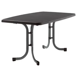 Gartentisch ca. 150x90x72cm Anthrazit,Grau