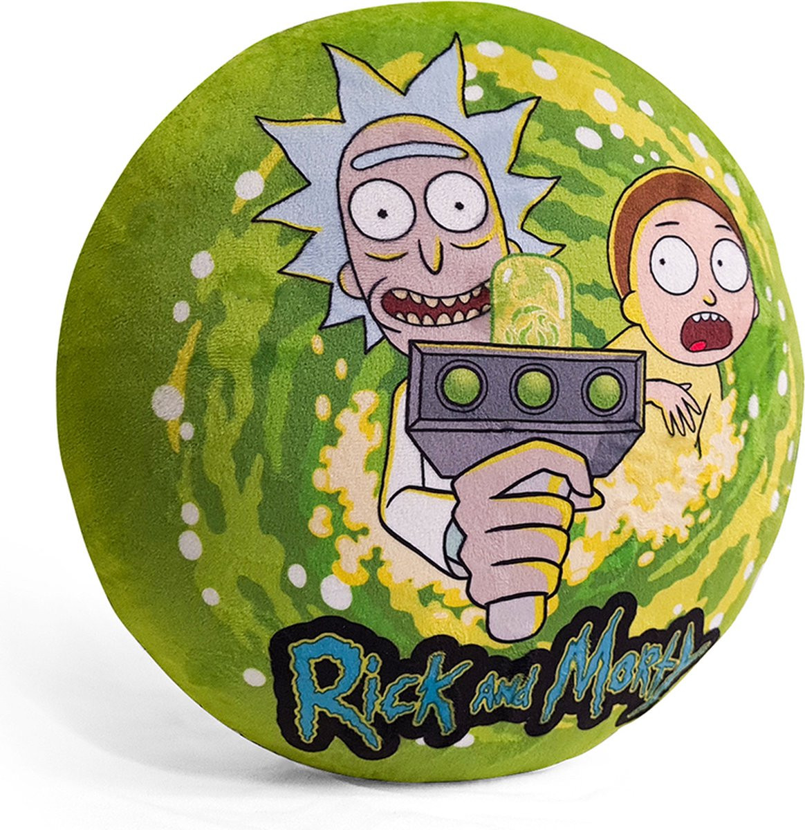 Rick and Morty Op Zoek Naar Avontuur Sierkussen 37 cm