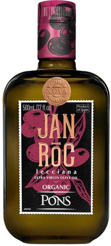 Aceite de Oliva Ecológico JANIROC Lecciana 50 cl - Clos Pons, España
