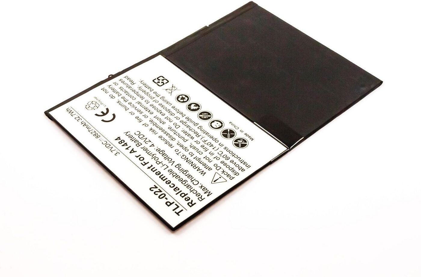 Coreparts Battery for iPad Air 1st Gen, iPad 5 (2017) & iPad 6 (2018) 32.00Wh Li-Pol 3.7V 8820mAh (A1474, A1475)
