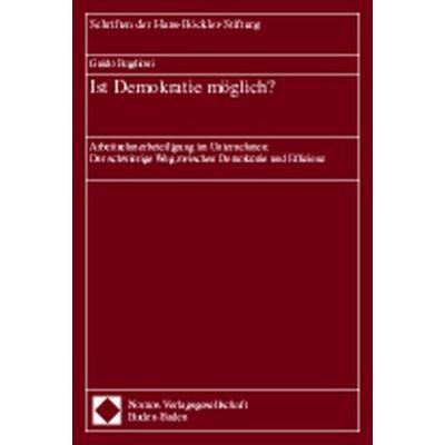 Ist Demokratie möglich?, Taschenbuch von Guido Baglioni, Nomos, 978-3-7890-4898-2