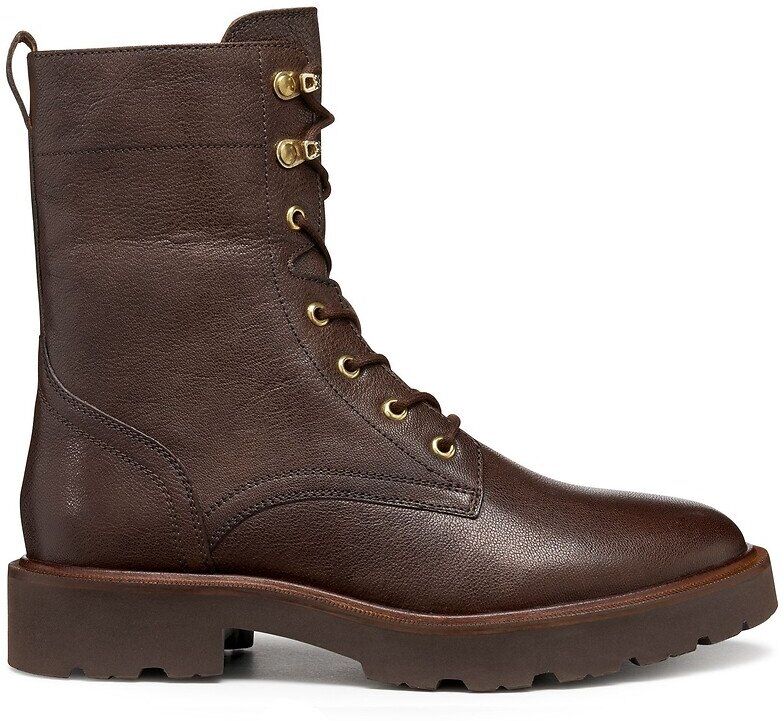 GEOX Bottines lacées en cuir, NORIZE