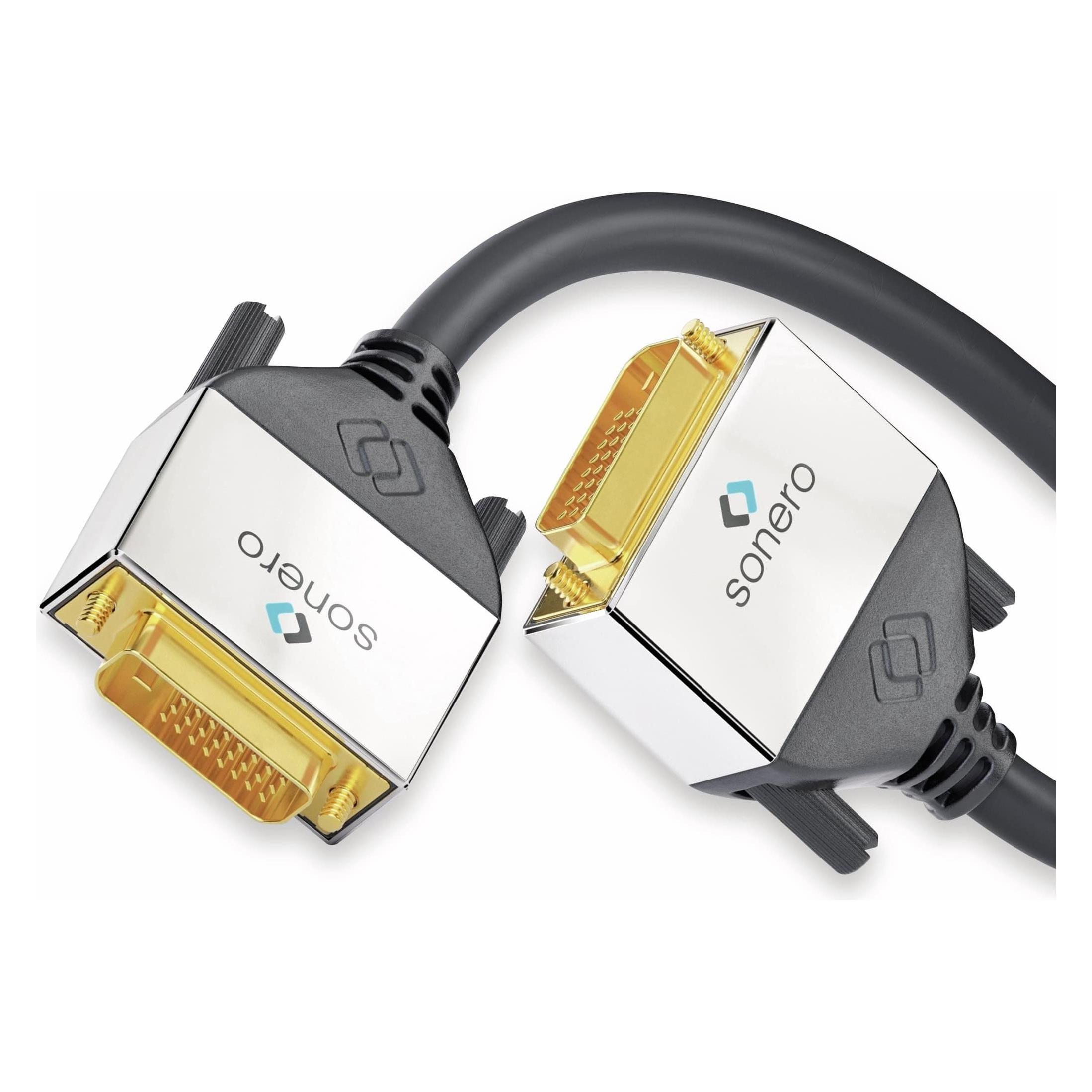 Sonero Kabel DVI-D - DVI-D, 10 m (10 m) (S-DC500-100)